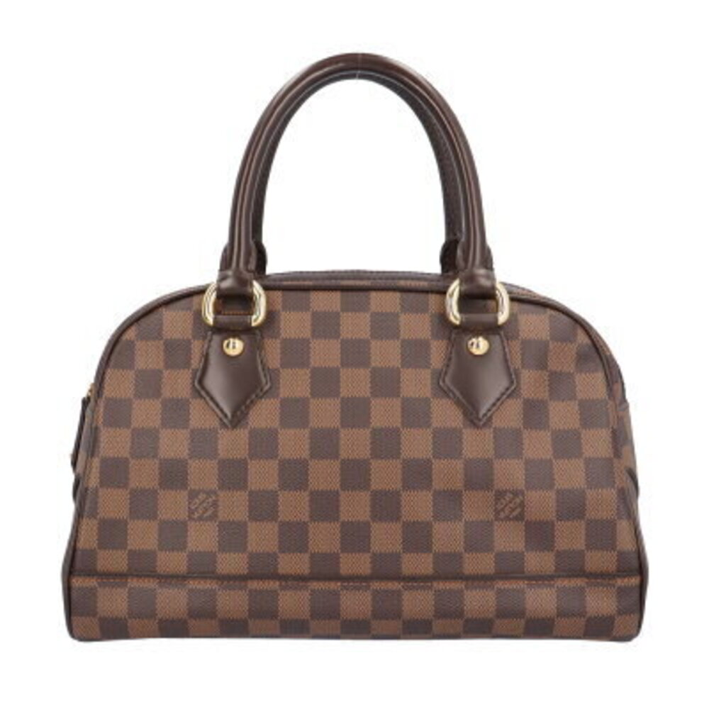 Louis Vuitton Duomo Damier Handbag Canvas Brown